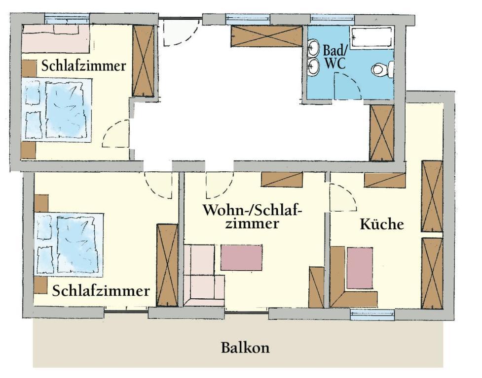 Appartementhaus Bergland Obsteig Pokój zdjęcie